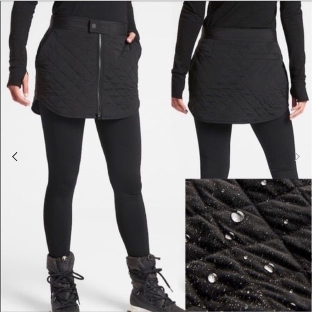 Athleta Toasty Buns Insulated Skirt